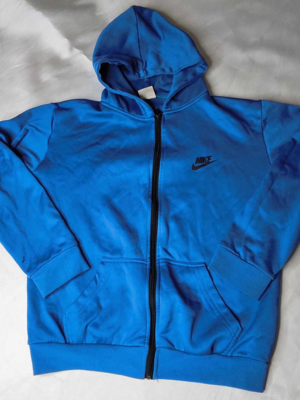 Nike Kids Blue Full-Zip Hoodie Jacket
